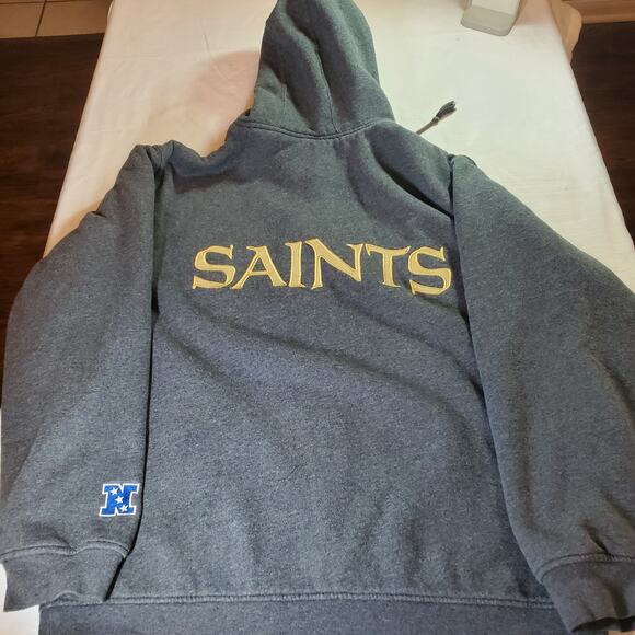 New Orleans Saints Hoodie Jacket- NFL Pro Line Size L - Picture 9 of 10